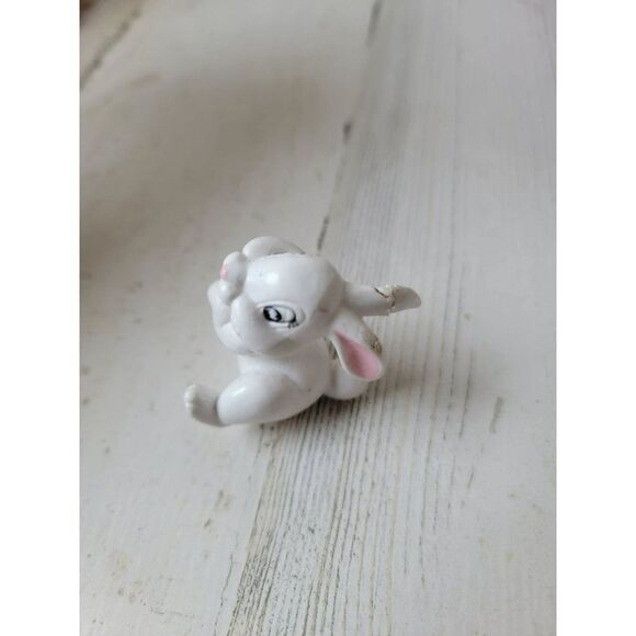 White rabbit AS IS bunny pet accessory toy figure - Picture 3 of 6